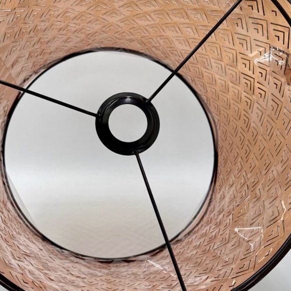 NEW IKEA NYMÖ Lamp Shade Black Copper 15” - Picture 2 of 7